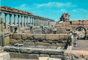 Postcard Syria Ruins of Palmyre