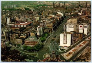 Postcard - Aerial view - Zaragoza, Spain