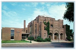 c1960 First Methodist Church 12th Spring Road Sioux Falls South Dakota Postcard