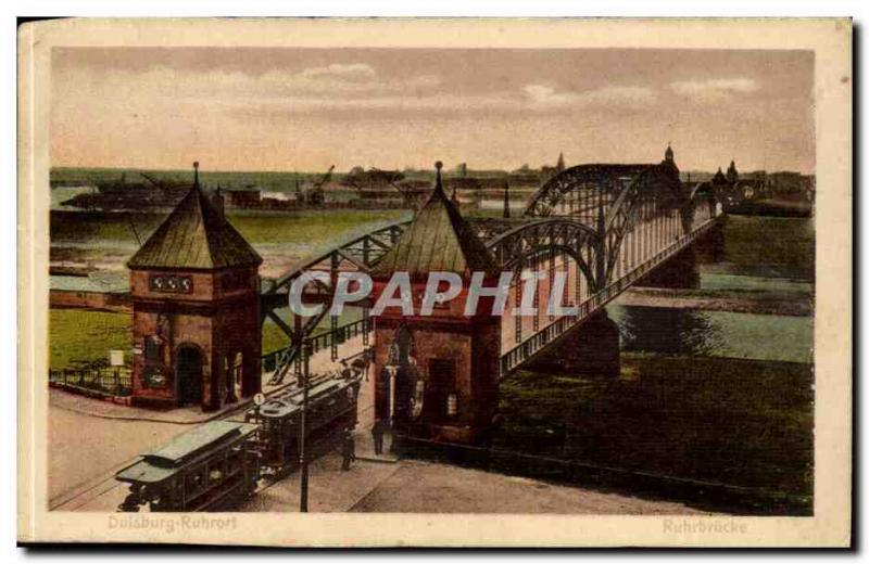 Germany Old Postcard Dulsburg Ruhrort