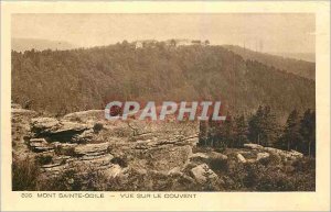 Old Postcard Mont Sainte Odile Convent View