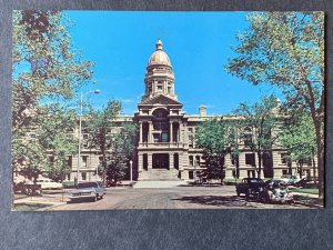 State Capitol Building Cheyenne WY Chrome Postcard H1236082845