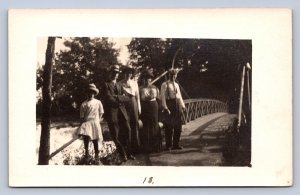 J97/ Niagara Falls New York RPPC Postcard c1910 Three Sister Islands 261