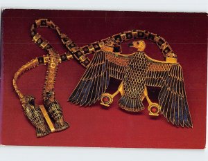 Postcard Neck with Vulture Pendant, Egyptian Museum, Cairo, Egypt