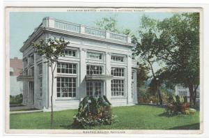 Sulpho Saline Pavilion Excelsior Springs Missouri 1921 Phostint postcard