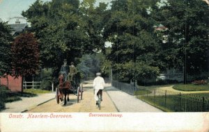 Netherlands Haarlem Overveen Overveenseweg Vintage Postcard 07.60