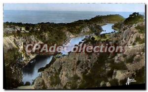 Postcard Old French Riviera Cassis Calanquees of Port Miou