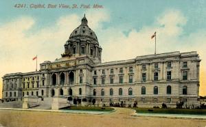 MN - St Paul. State Capitol, East View
