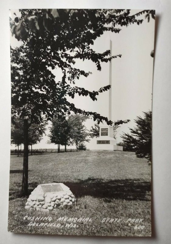 Postcard Delafield Wisconsin Cushing Memorial State Park Unposted 770