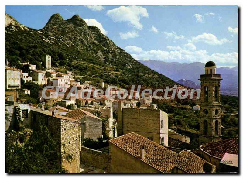 Postcard Modern Lumio and its bell tower Cliche Private Savelli Marie Paule