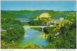 Kentucky Frankfort Seen From The Daniel Boone Monument