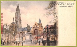 af4427 - BELGIUM Belgique - Carte Postal Ancienne VINTAGE POSTCARD - Anverse-