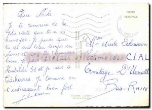Postcard Modern tumulus Carnac beach en Dr port edge