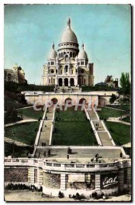 Modern Postcard Paris Le Sacre Coeur