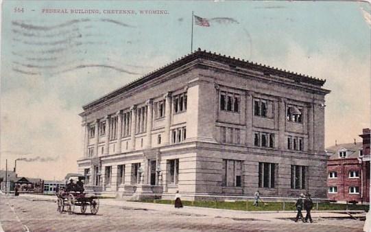 Wyoming Cheyenne Federal Building 1908