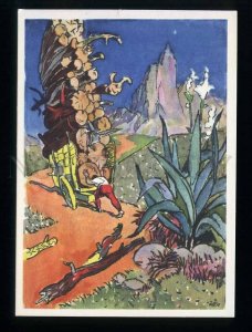 209159 BRAZIL fairy tale Manuel Iron Staff by Filippovskiy old postcard