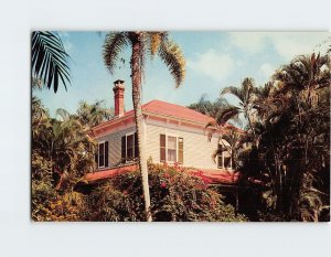 Postcard Thomas A. Edison's Winter Home, Fort Myers, Florida