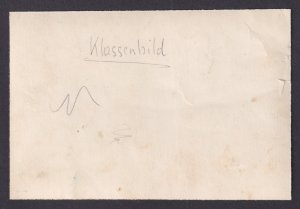 Vintage Postcard Germany RPPC Children Group Portrait Outdoors