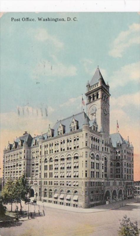 Washington D C Post Office 1912