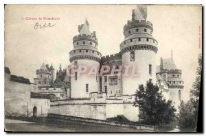 Old Postcard Chateau de Pierrefonds