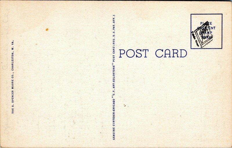 postcard Charleston WV - New Kanawha Boulevard