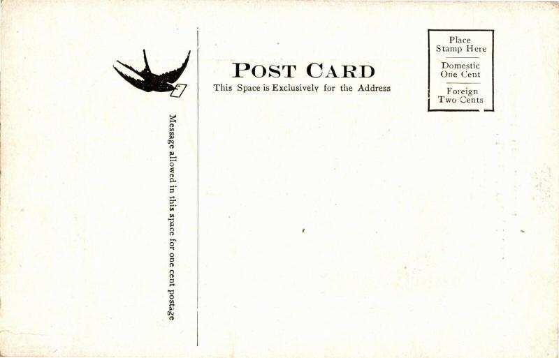 Lovers Lane, Jaffrey NH Vintage Postcard P03