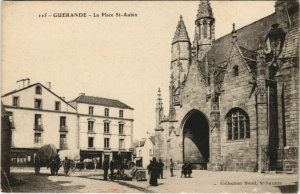 CPA GUERANDE La Place St-AUBIN (150565)