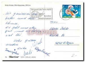 Postcard Modern Inner Arosa Hornliexpress