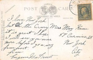 Cavalry under fire of the enemy: throwing their mounts Mechanical Postal Used...