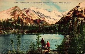 Colorado Rocky Mountains Nymph Lake and Longs Peak