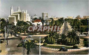 Postcard Modern Casablanca General view of the cathedral (tournon architect) ...