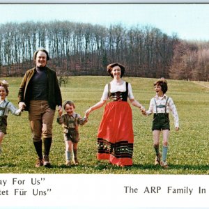 c1970s Campus Crusade for Christ Advertising Postcard Arp Family in Germany A145