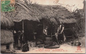 Cochinchina Vietnam Tonkin Hanoi Quang-Yen La Vie Au Champs Postcard C090