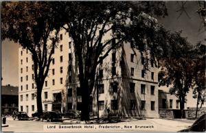 RPPC Lord Beaverbrook Hotel Fredericton New Brunswick Vintage Postcard O23