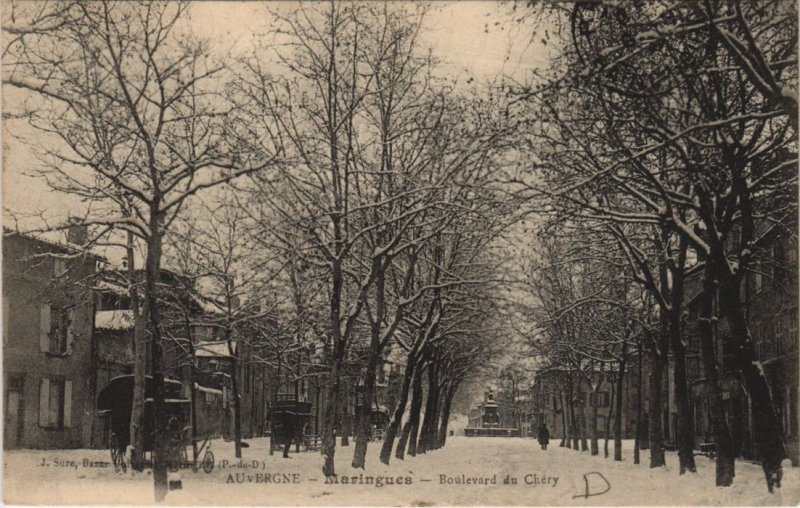 CPA MARINGUES Boulevard du Chery (1254571)