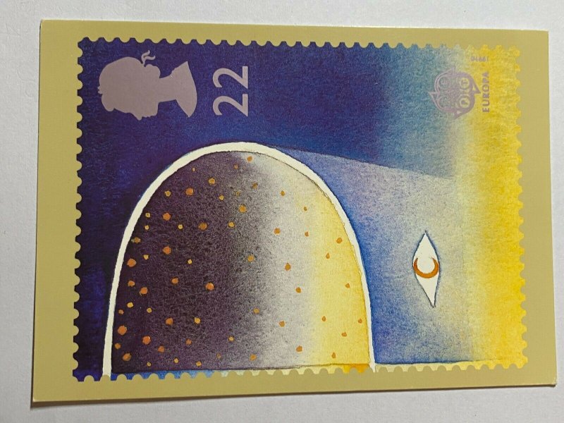 UNUSED ROYAL MAIL PHQ POSTCARD -EUROPE IN SPACE  (KK3702) 