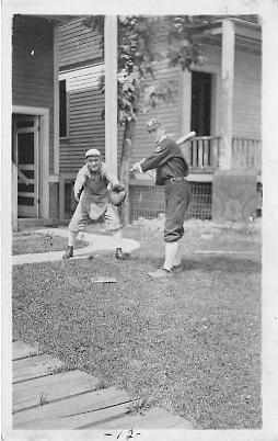  Baseball Real Photo Postcard Post Card John & Anthony Kurin 1914, Detroit