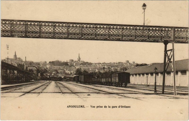 CPA Angouleme- vue prise de la Gare d'Orleans FRANCE (1073842)