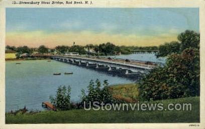 Shrewbury River Bridge in Red Bank, New Jersey