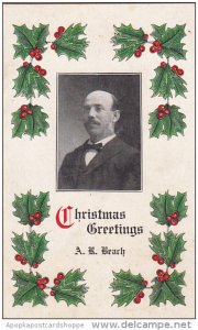 Christmas Greetings From A R Beach