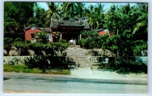 Snake Temple at Sungei Kluang PENANG Malaysia Postcard