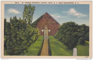 St Thomas Episcopal Church , BATH , North Carolina , 30-40s