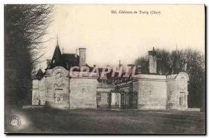Old Postcard Chateau De Turly