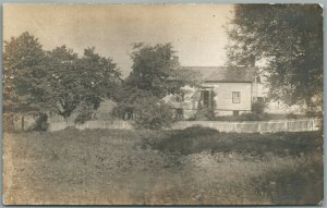 STANTON NJ STREET SCENE ANTIQUE REAL PHOTO POSTCARD RPPC