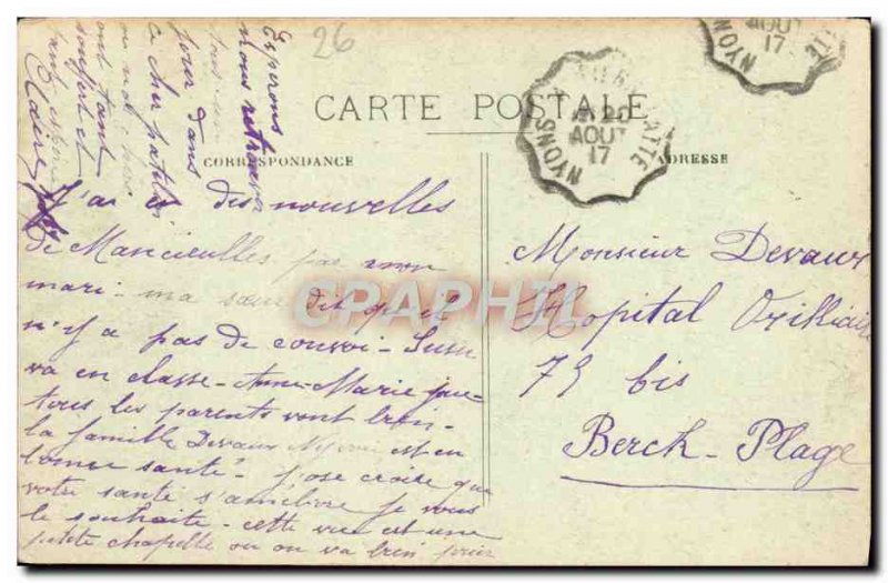 Old Postcard Nyons La Chapelle Bon Secours