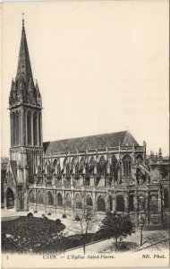 CPA CAEN L'Eglise Saint-Pierre (1250068)