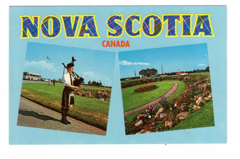 Bagpiper, Greetings from Nova Scotia Gateway