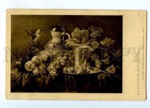 245983 Breakfast Still life by DE HEEM Vintage 1909 y Postcard