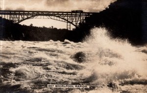 Canada Whirlpool Rapids Niagara Falls Vintage RPPC 09.91