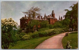 Portland Maine 1953 Postcard Maine General Hospital